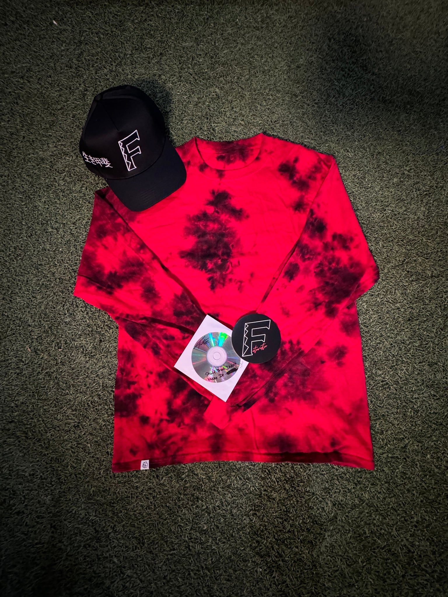 Red Tie Dye shirt