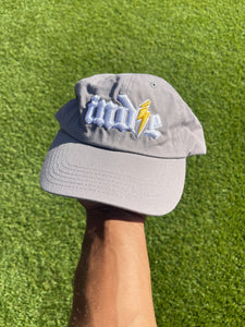 indie dad hat (gray & yellow)