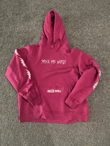 Maroon Sheeesh Hoody